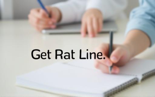 Hand writing a message, representing contact