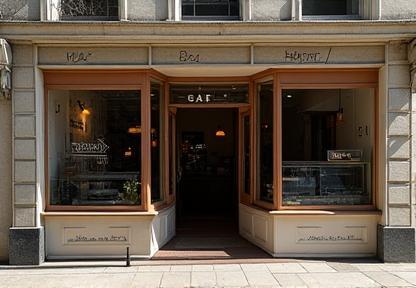 Exterior view of Garam Bowl cafe