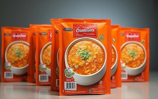 Ready-to-eat Garam Bowl soup packs